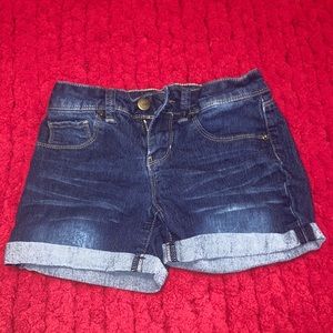 Girls jean shorts